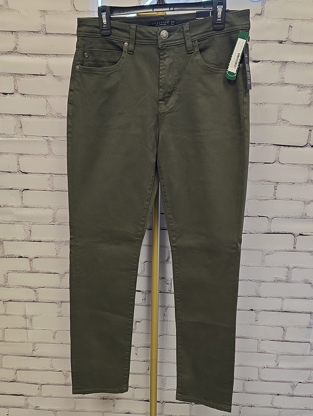 Liverpool Bryant Slim Straight Fit Stretch Jeans - 32x32